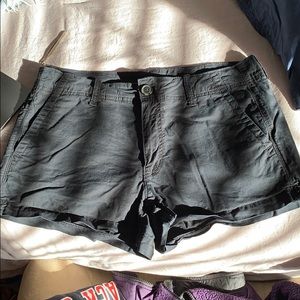 black american eagle shorts